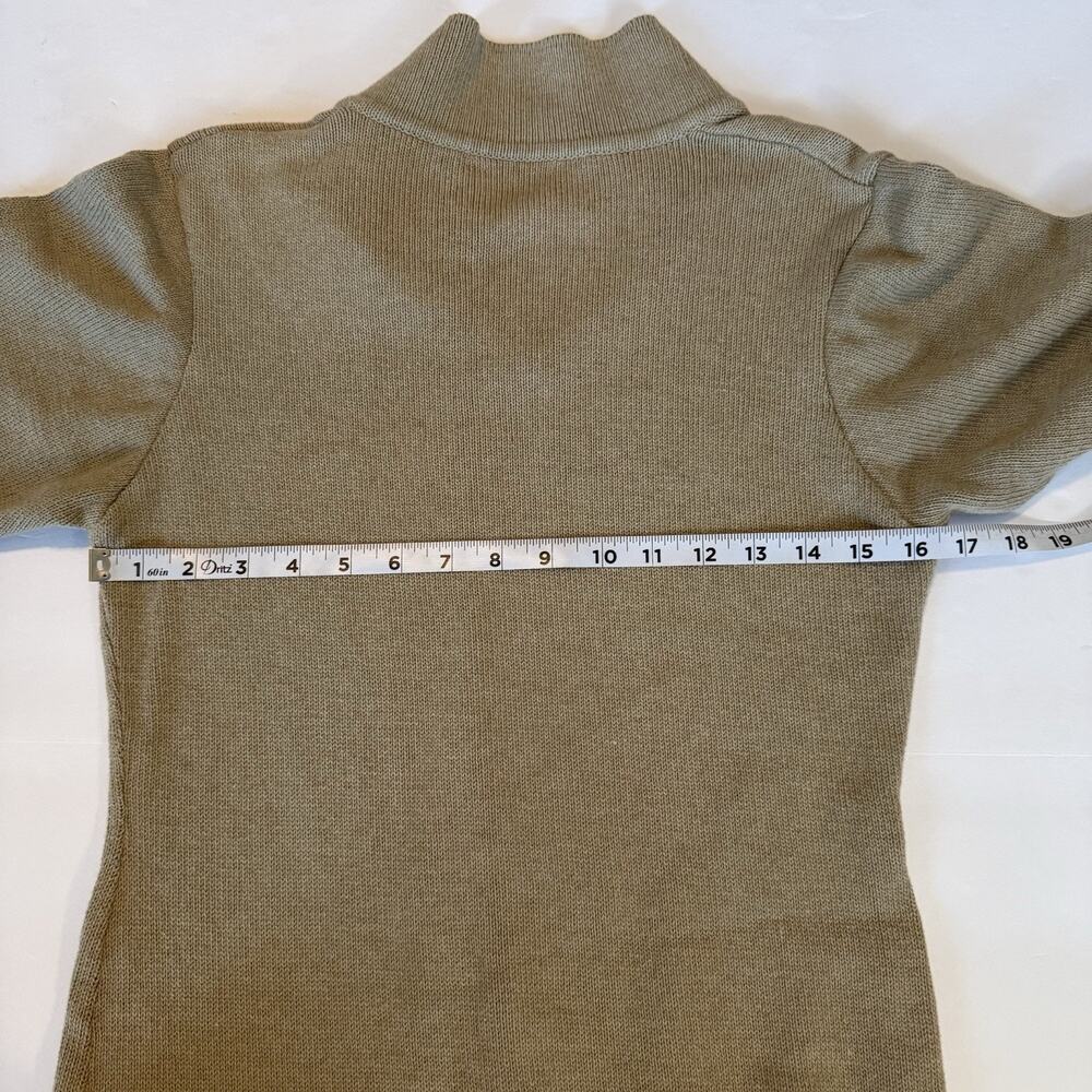 Peruvian Connection Maxi Dress Women’s Small Tan 100% Cotton Heavy Knit Cozy EUC - Picture 8 of 11